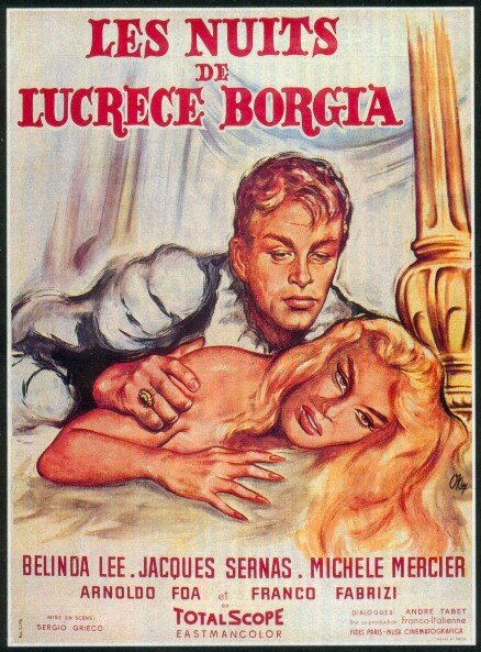 Ночи Лукреции Борджиа (1959) постер