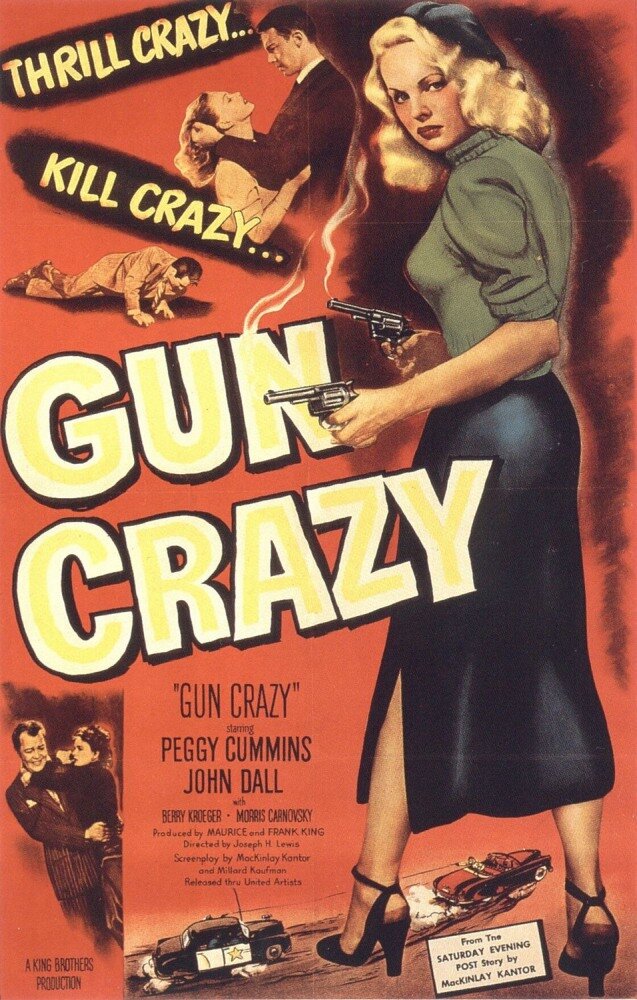 Без ума от оружия (1949) постер