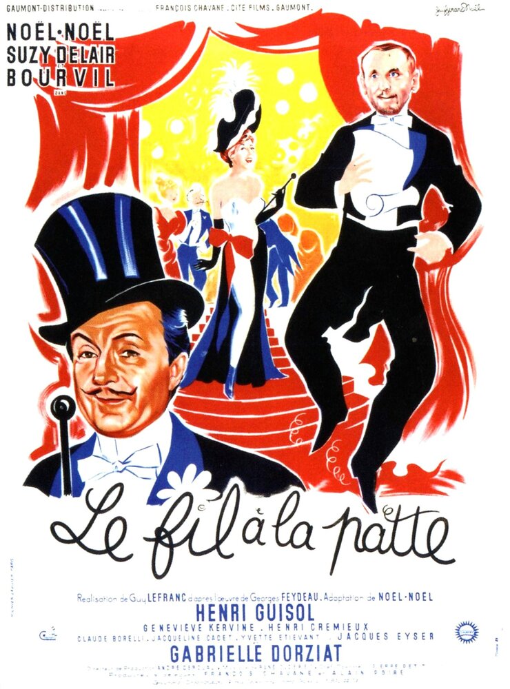 Le fil à la patte (1954) постер