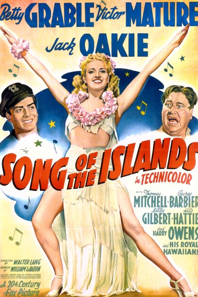 Песнь островов (1942) постер