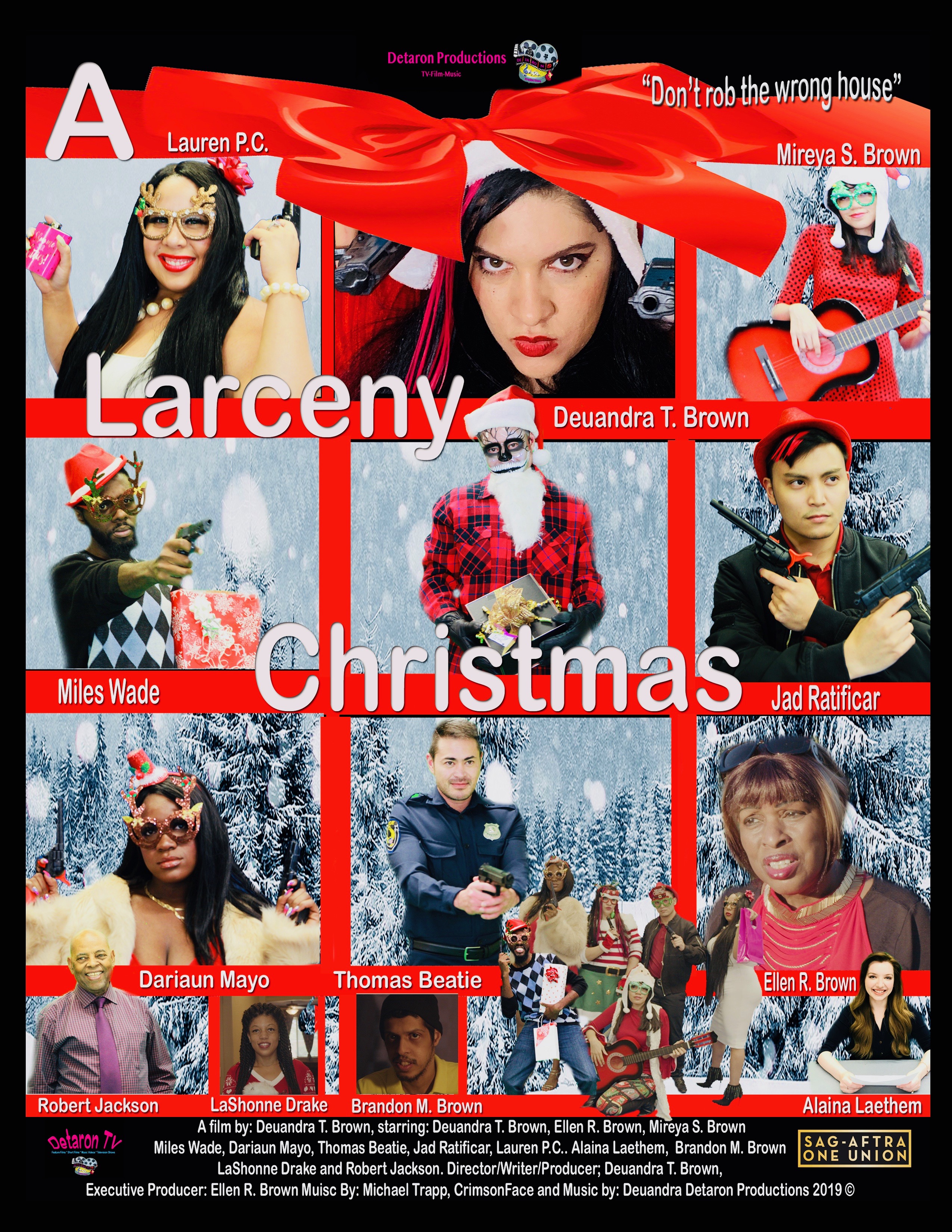 A Larceny Christmas (2019) постер