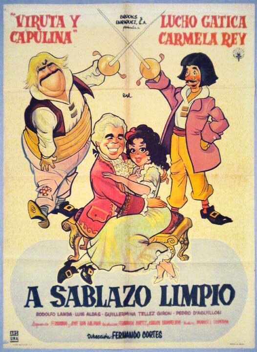 A sablazo limpio (1958) постер