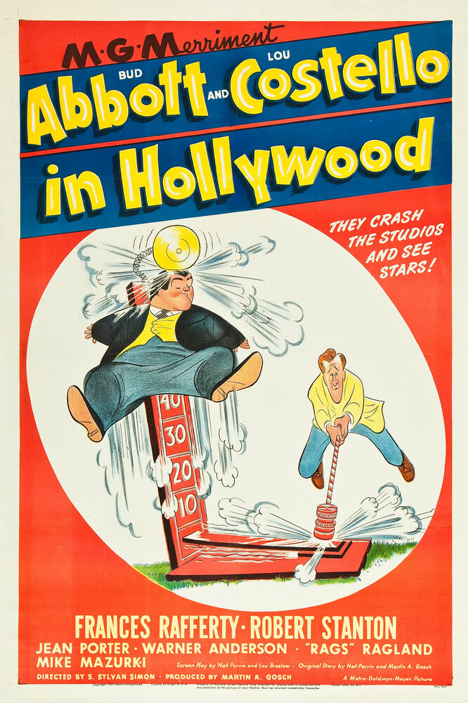 Эбботт и Костелло в Голливуде (1945) постер