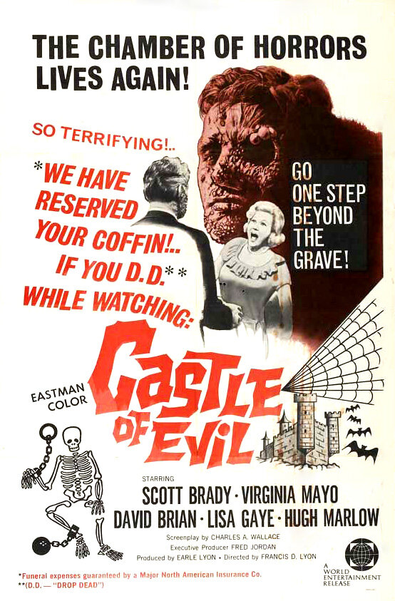 Замок зла (1966) постер