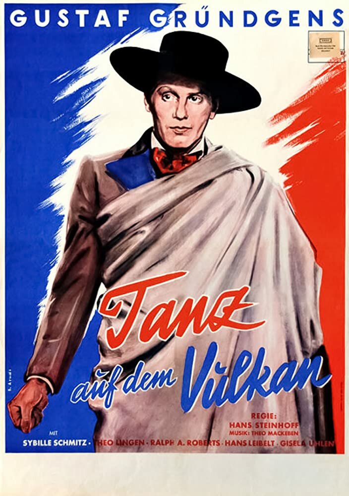 Танец на вулкане (1938) постер
