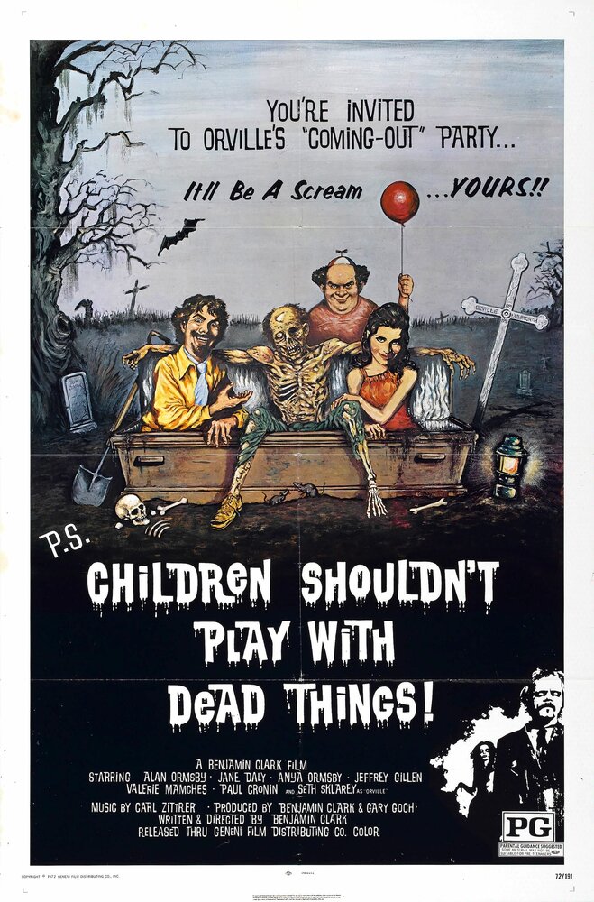 Трупы детям не игрушка (1972) постер