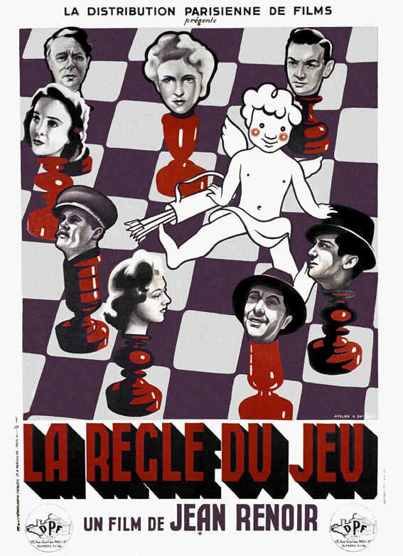 Правила игры (1939) постер