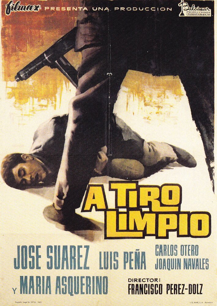 A tiro limpio (1964) постер