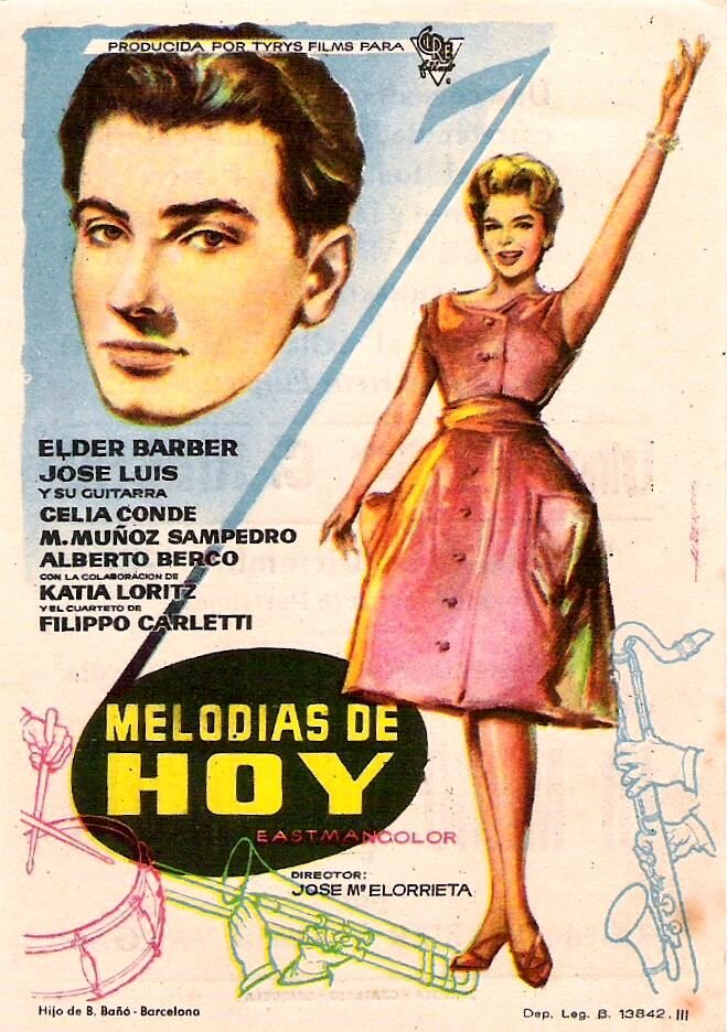 Melodías de hoy (1962) постер
