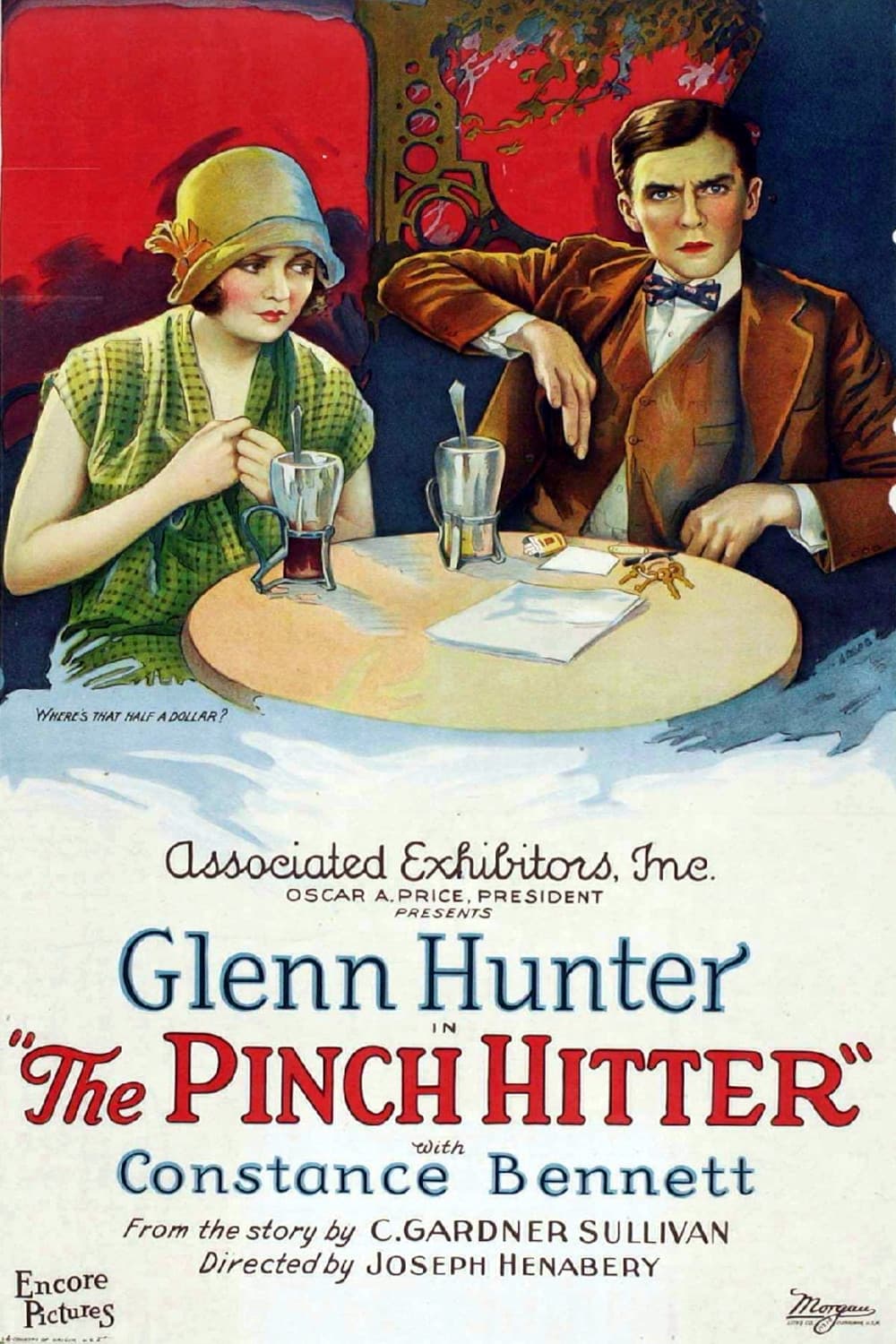 The Pinch Hitter (1925) постер