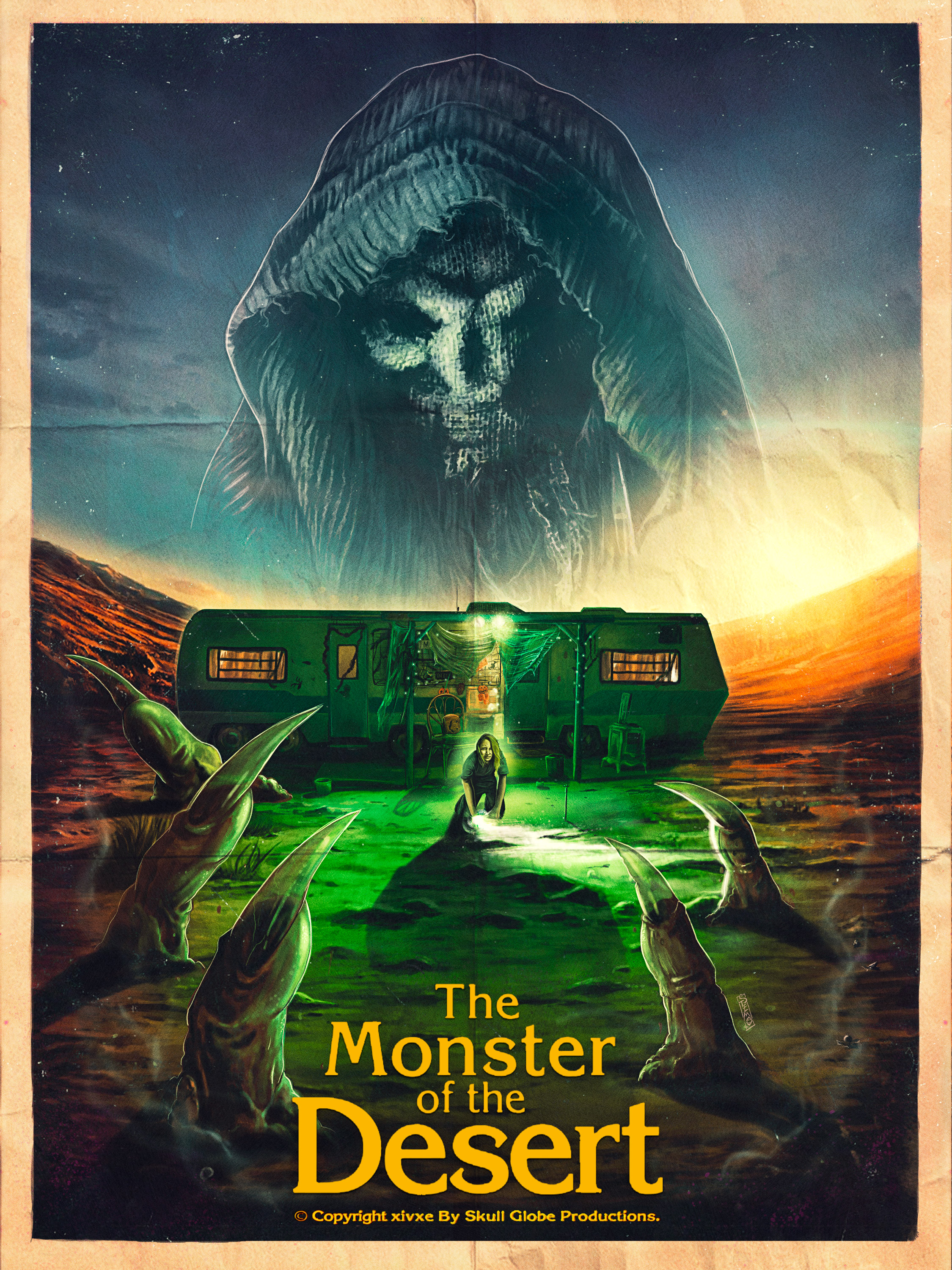 The Monster of the Desert (2020) постер