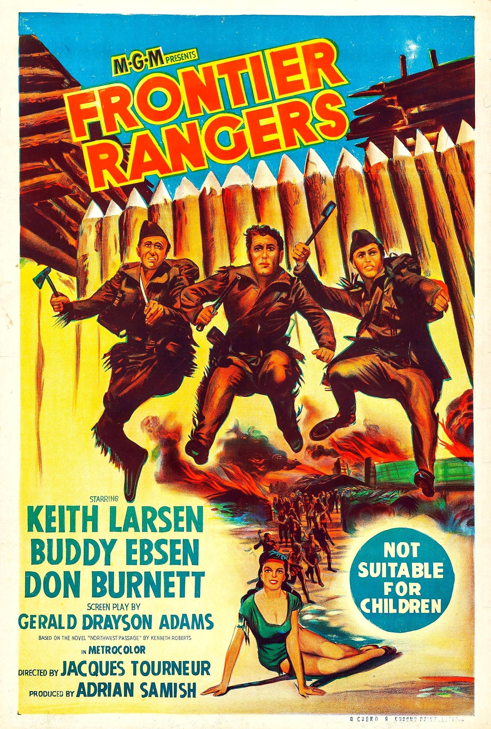 Frontier Rangers (1959) постер