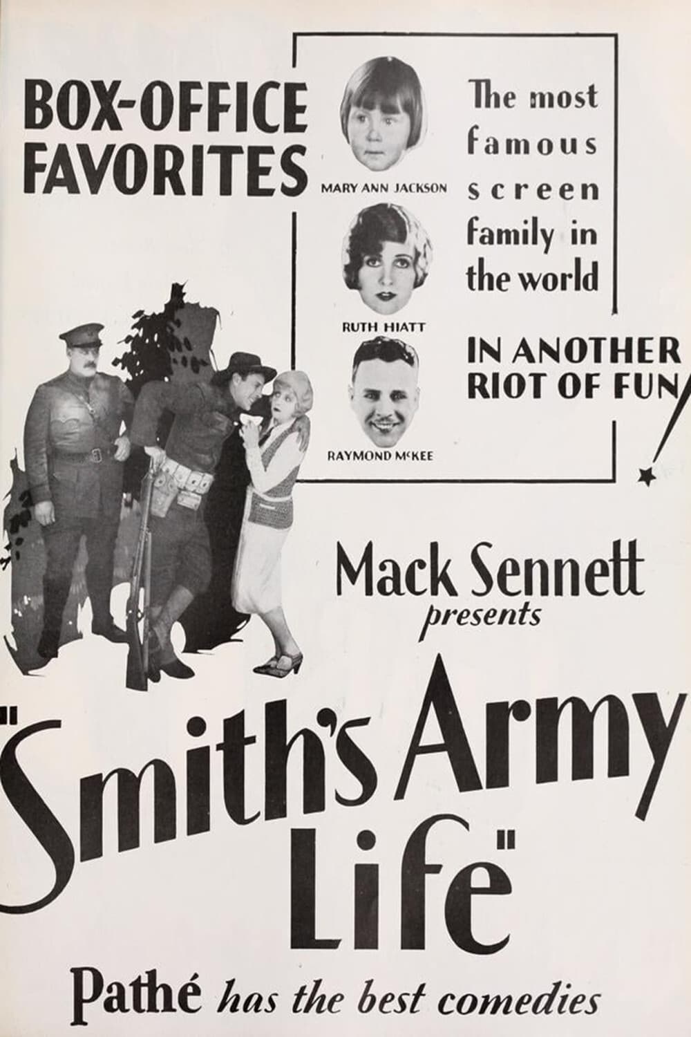 Армейская жизнь Смита (1928) постер