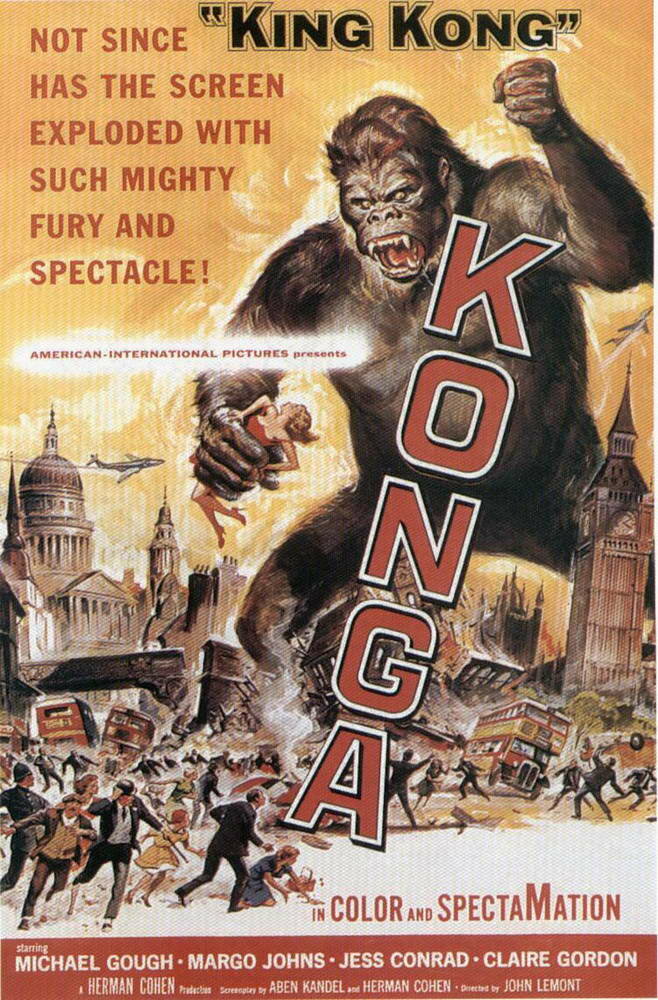 Конга (1961) постер
