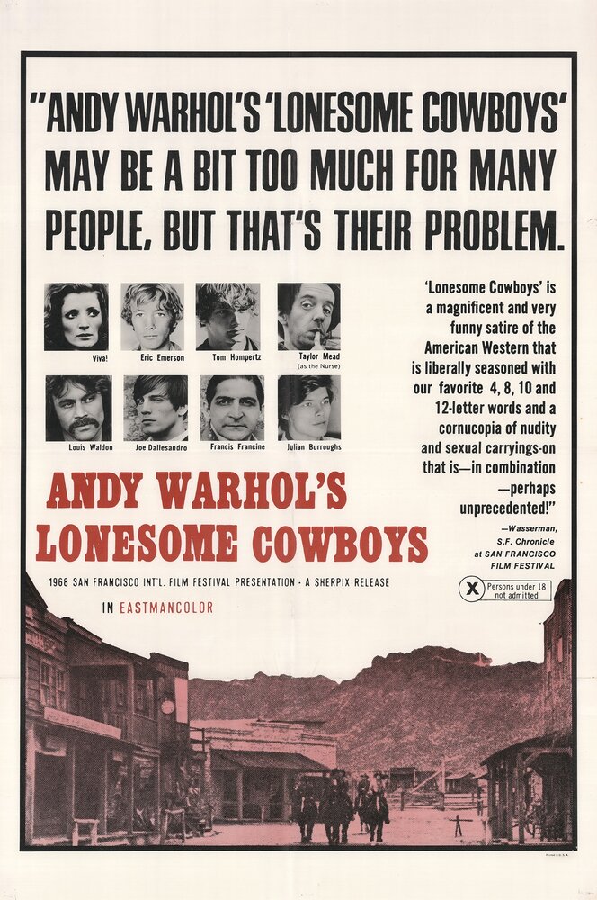 Одинокие ковбои (1968) постер