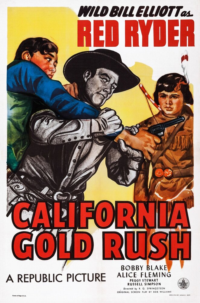 California Gold Rush (1946) постер