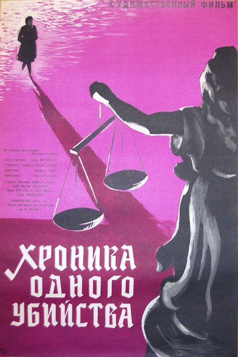 Хроника одного убийства (1965) постер