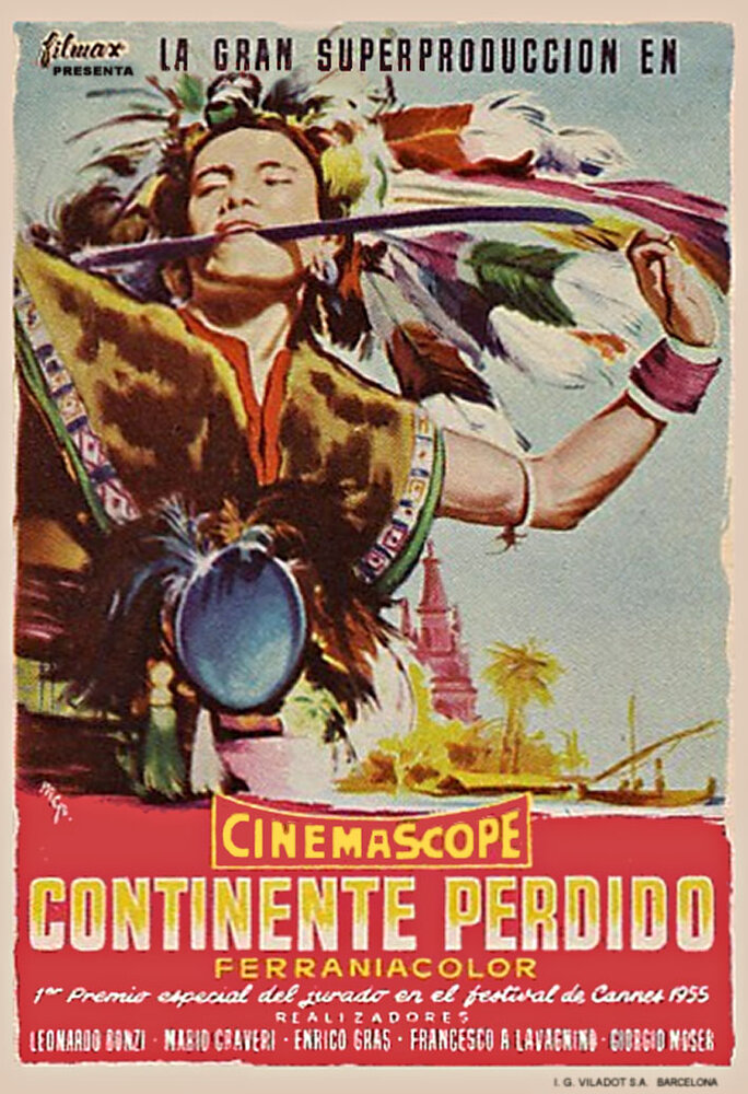 Потерянный континент (1955) постер