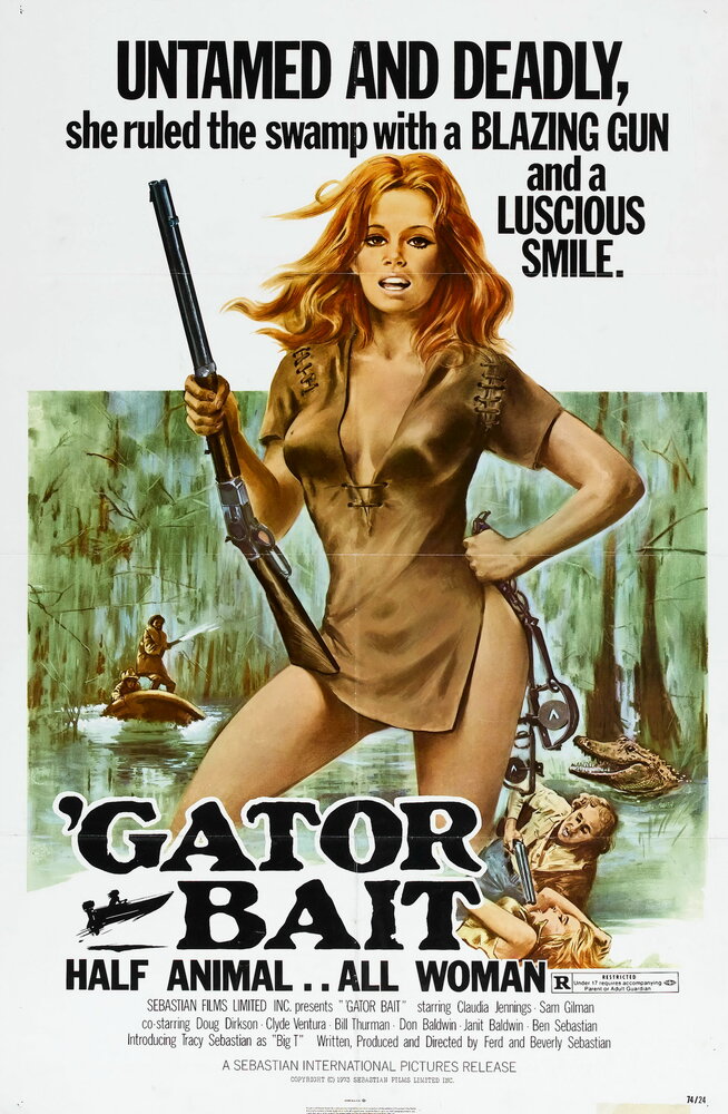 Приманка для аллигатора (1974) постер