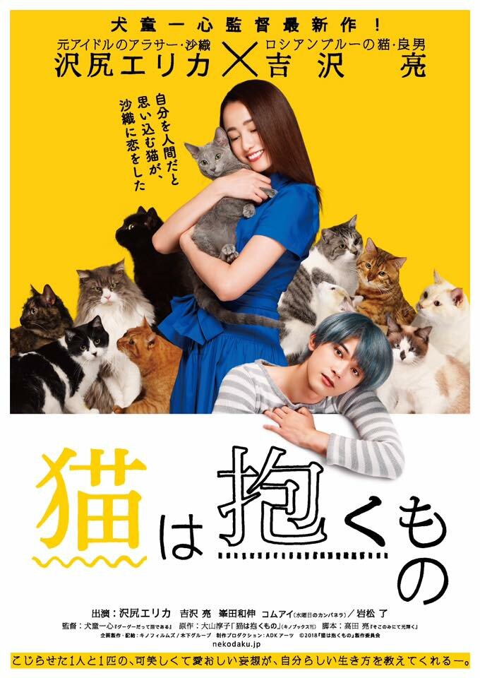 С котом на руках (2018) постер