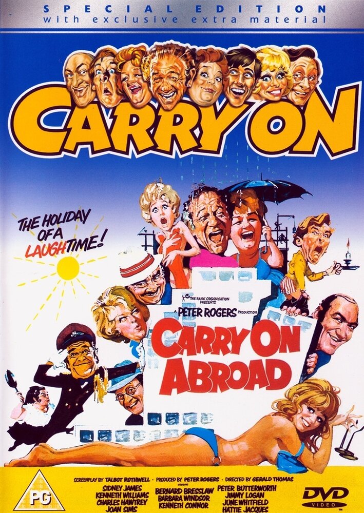 Carry on Abroad (1972) постер