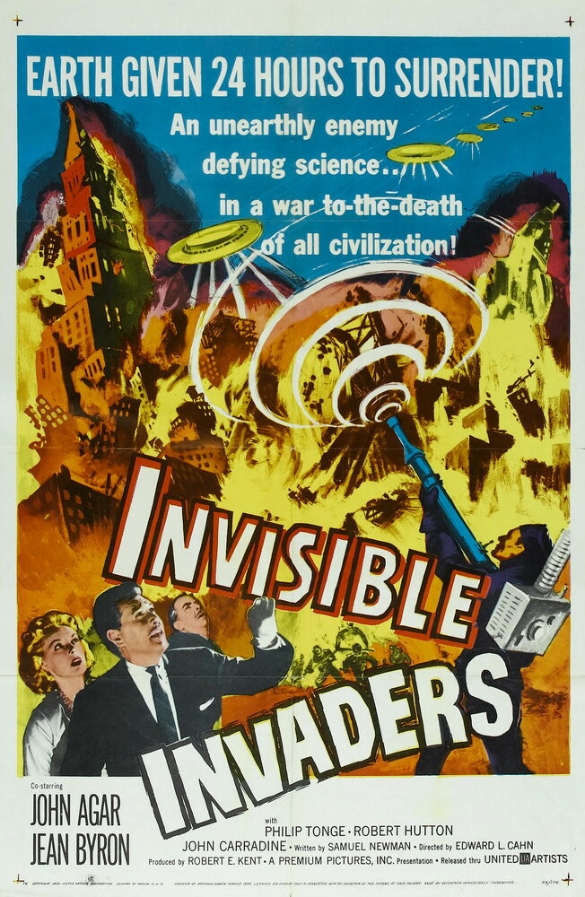 Невидимые захватчики (1959) постер