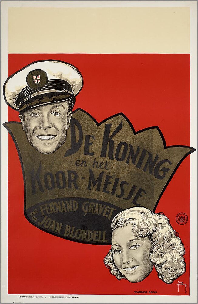 Король и хористка (1937) постер