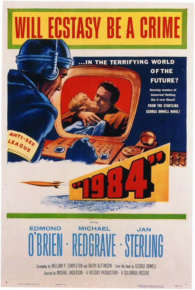 1984 (1956) постер