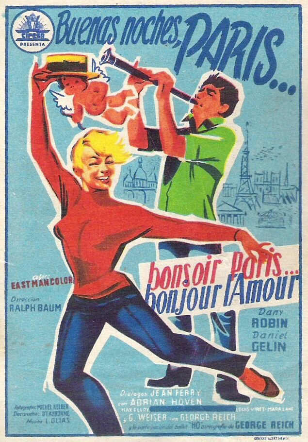 Paris canaille (1956) постер