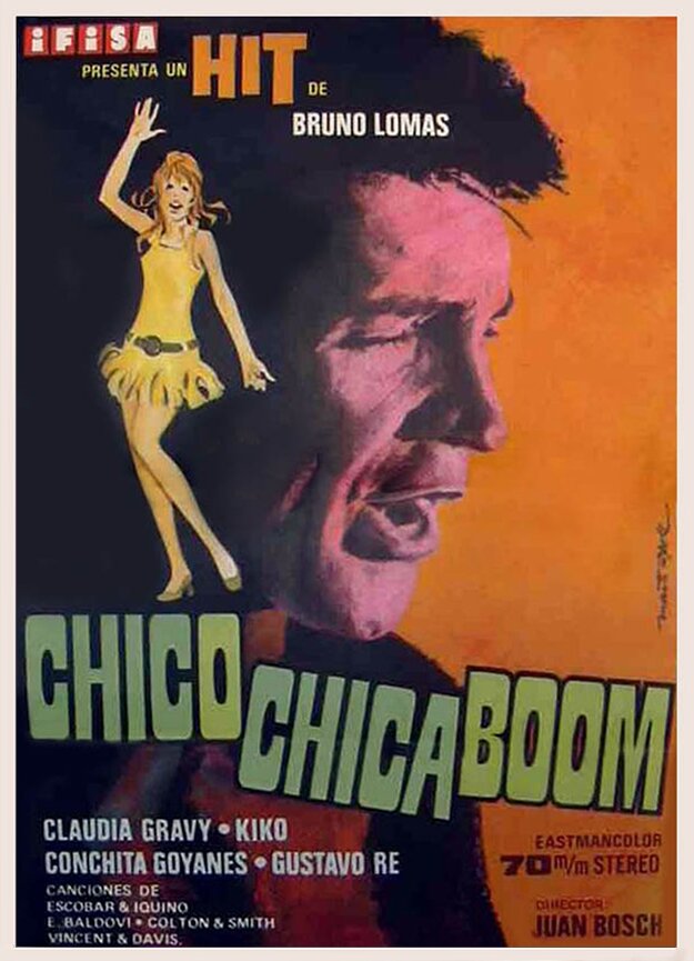 Chico, chica, ¡boom! (1969) постер