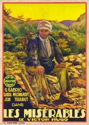 Отверженные (1925) постер