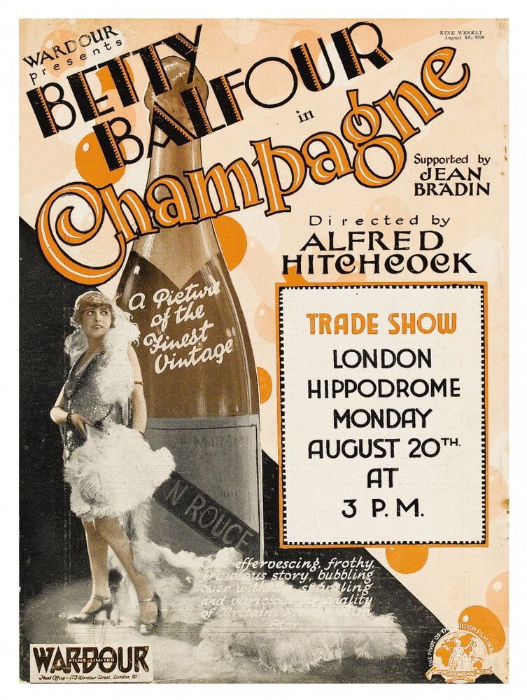 Шампанское (1928) постер