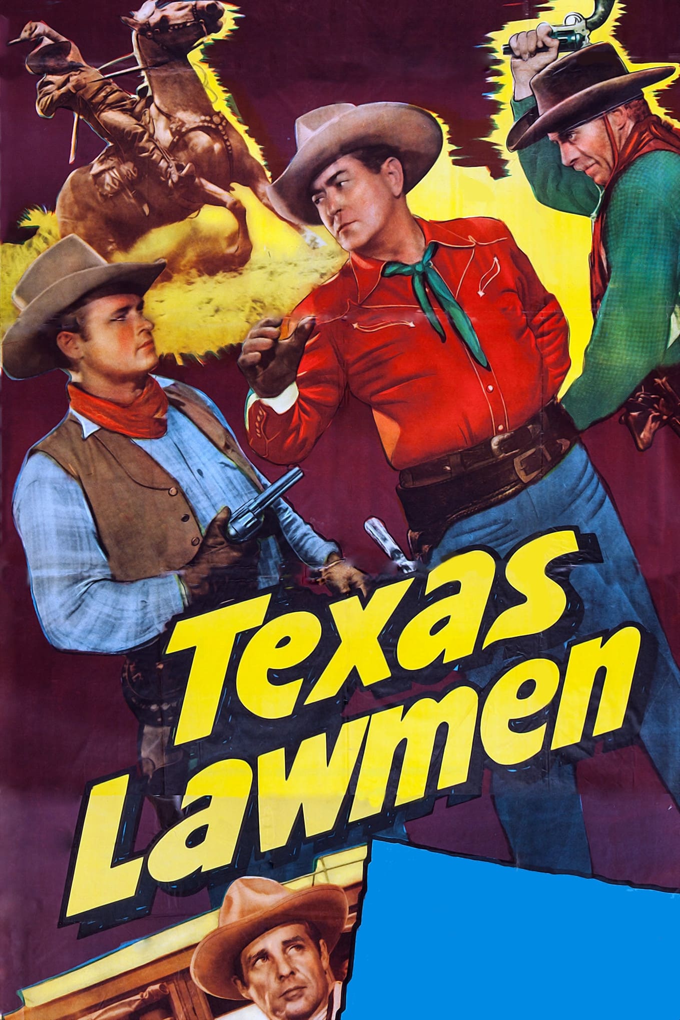 Texas Lawmen (1951) постер