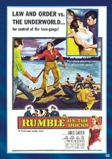 Rumble on the Docks (1956) постер