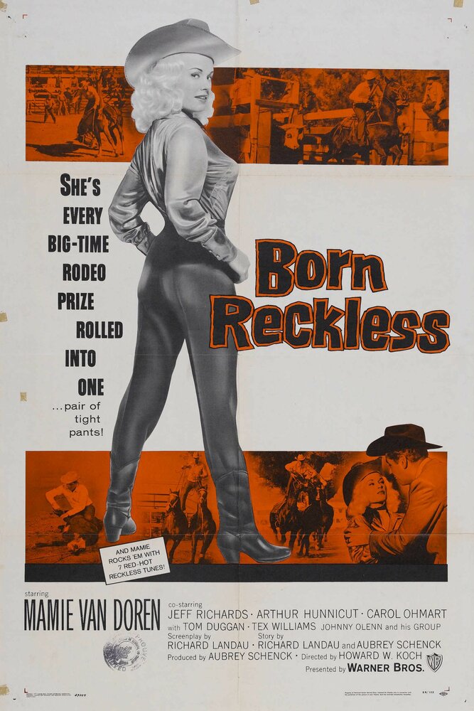 Born Reckless (1958) постер