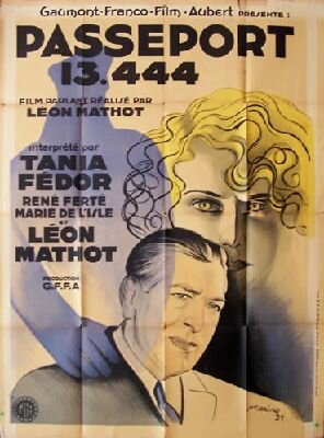 Passeport 13.444 (1931) постер