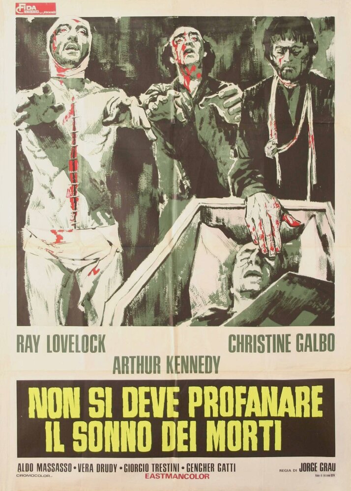 Пускай мертвые лежат в могилах (1974) постер