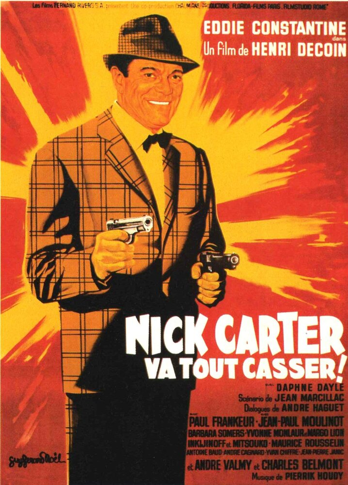 Nick Carter va tout casser (1964) постер
